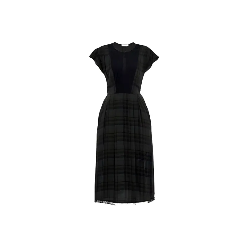 COACH Short Sleeved Dress Women's Green-0
