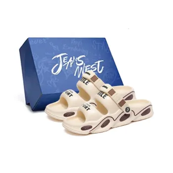 JEANSWEST Beach Sandals Men White