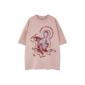 BEAR UNION Drop Shoulder Sleeve T Shirt Women's