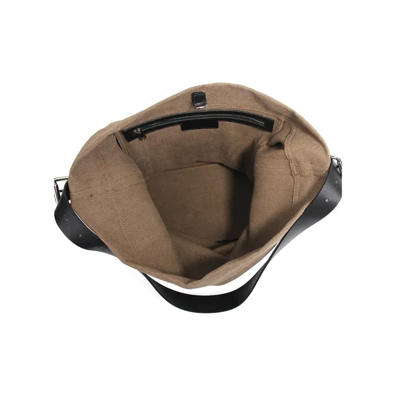 YOCAMU Canvas Shoulder Bag Regular Women's Multicolor-4