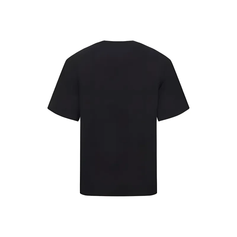 URBAN REVIVO T Shirts Men Jet Black-1