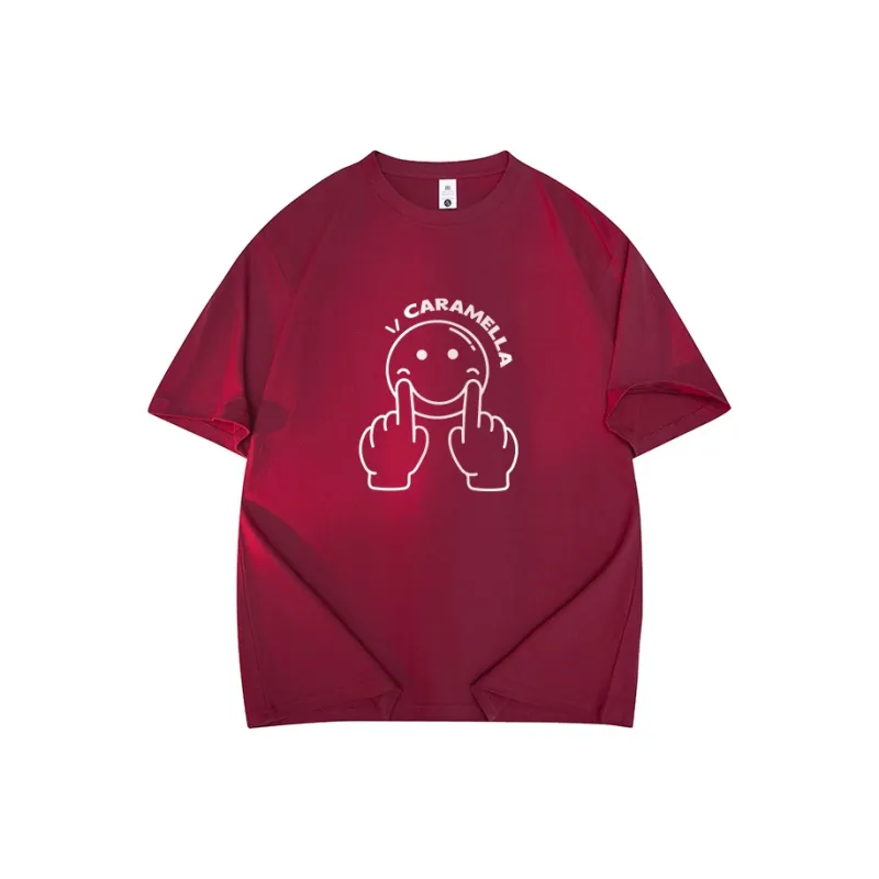 Caramella Drop Shoulder Sleeve T Shirt Women's-16