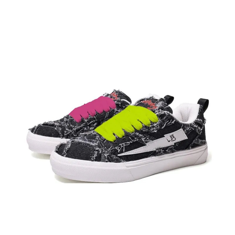 DUEPLAY Coverage, Impact Resistance, Abrasion Resistant, Balance Low Top Skateboard Shoes Unisex-15