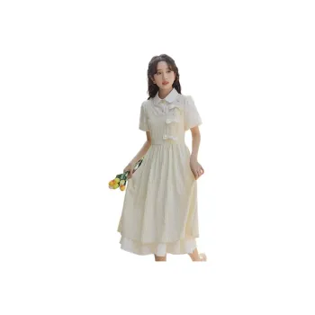 Mu Xiao Xin Short Sleeved Dress Women's