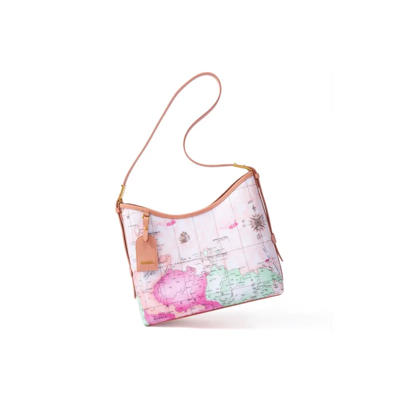 PAPRIKA Cow Leather Shoulder Bag Regular Women's Multicolor-5