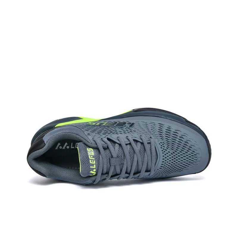 LEFUS Shock Absorbers With Slip Resistant And Abrasion Resistant Properties Low Top Tennis Shoes Unisex-10