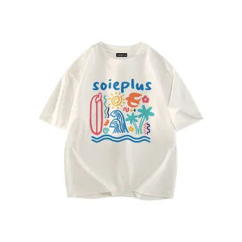 SOIE T Shirts Unisex White