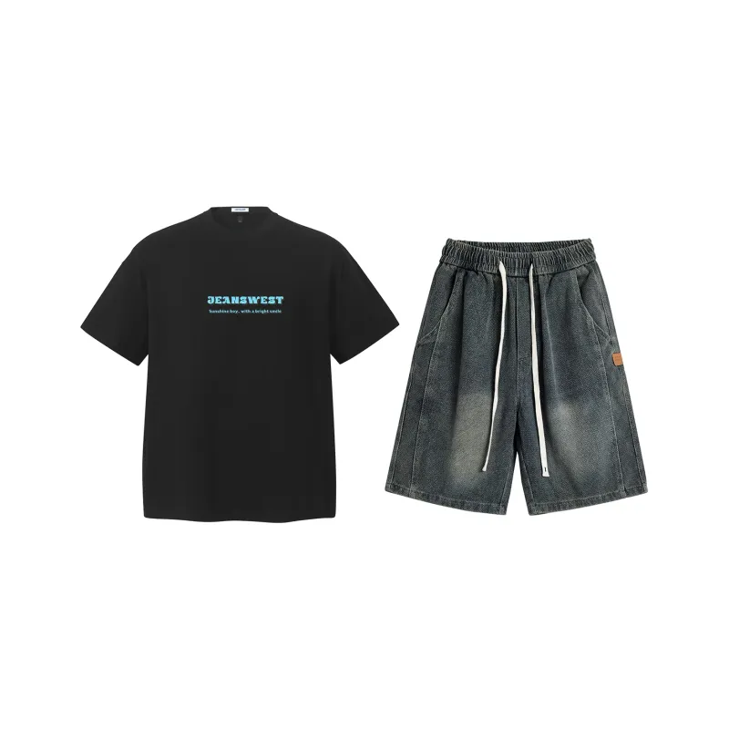 JEANSWEST Casual Sportswear Unisex-13