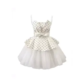 PZGE Slip Dresses Women's Polka Dot Dress