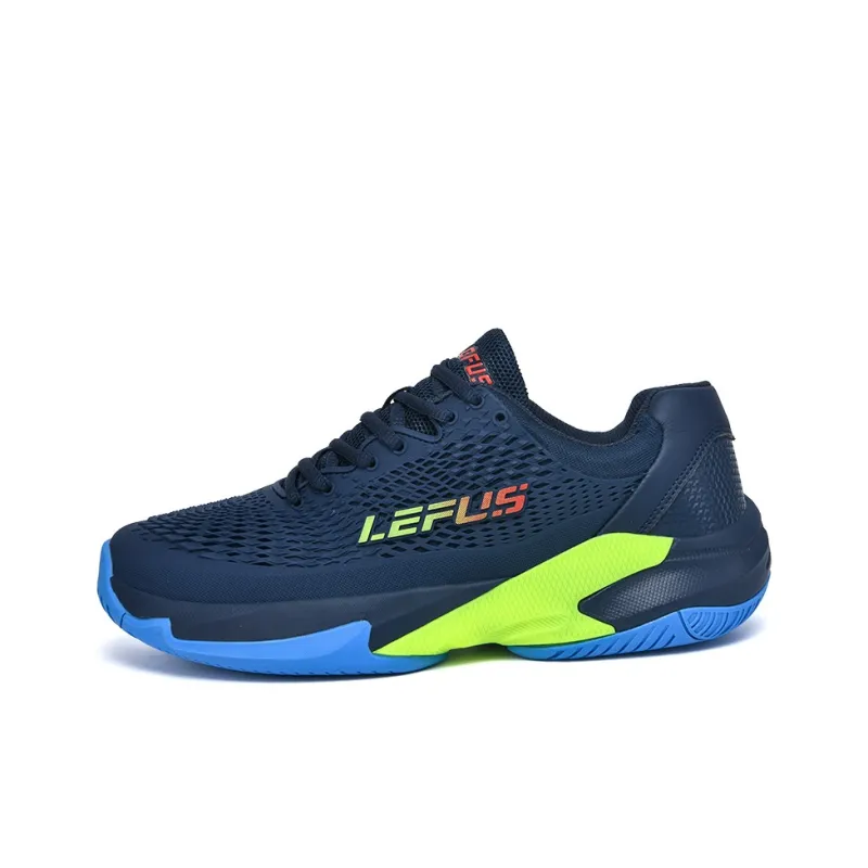 LEFUS Shock Absorbers With Slip Resistant And Abrasion Resistant Properties Low Top Tennis Shoes Unisex-0