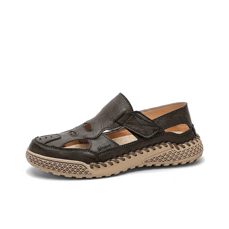 Wen Nai River Trekking Shoes Men's Khaki-1