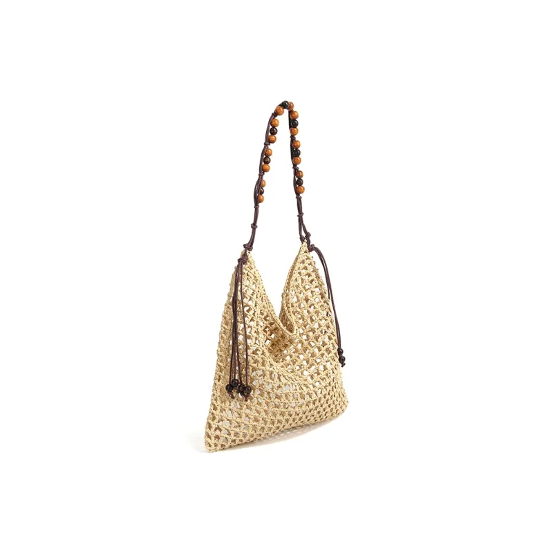 YOCAMU Mat Grass Tote Bag, Shoulder Bag Women's Multicolor-2