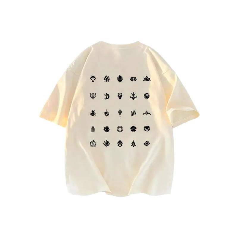 HONOR OF KINGS Short Sleeved T Shirts Hero Logo Unisex-0
