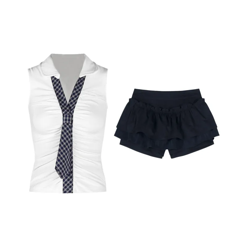 Pa33word Two Piece Skirt Sets Women's-7