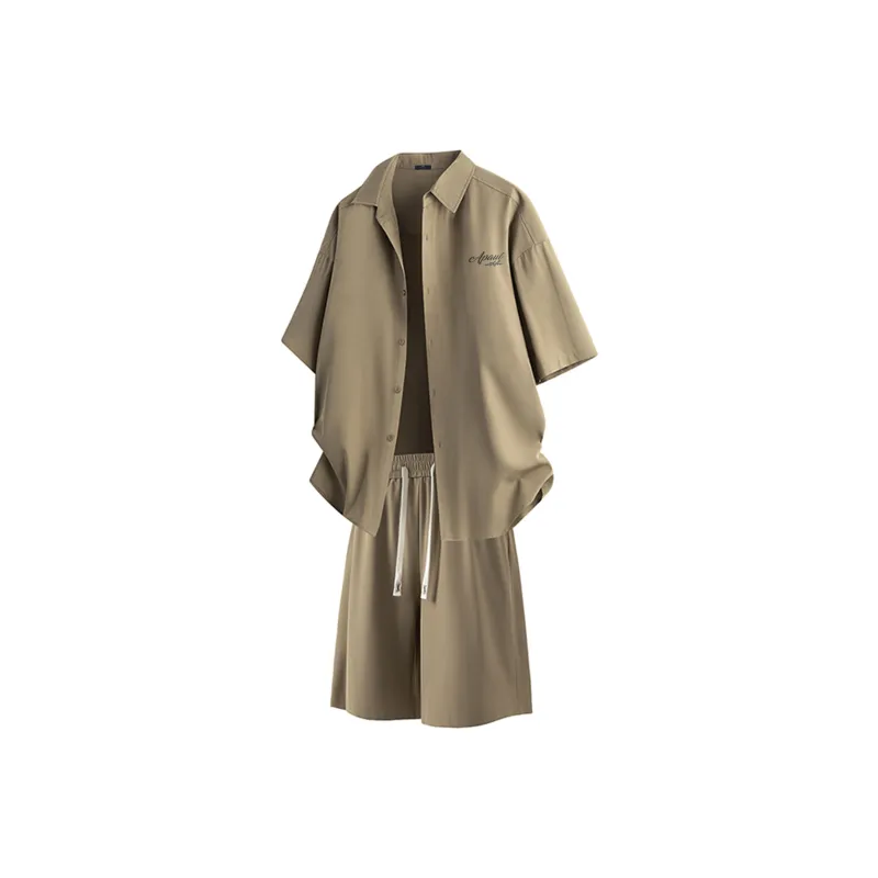PAUL COSTELLOE Shirt Matching Set Unisex-11