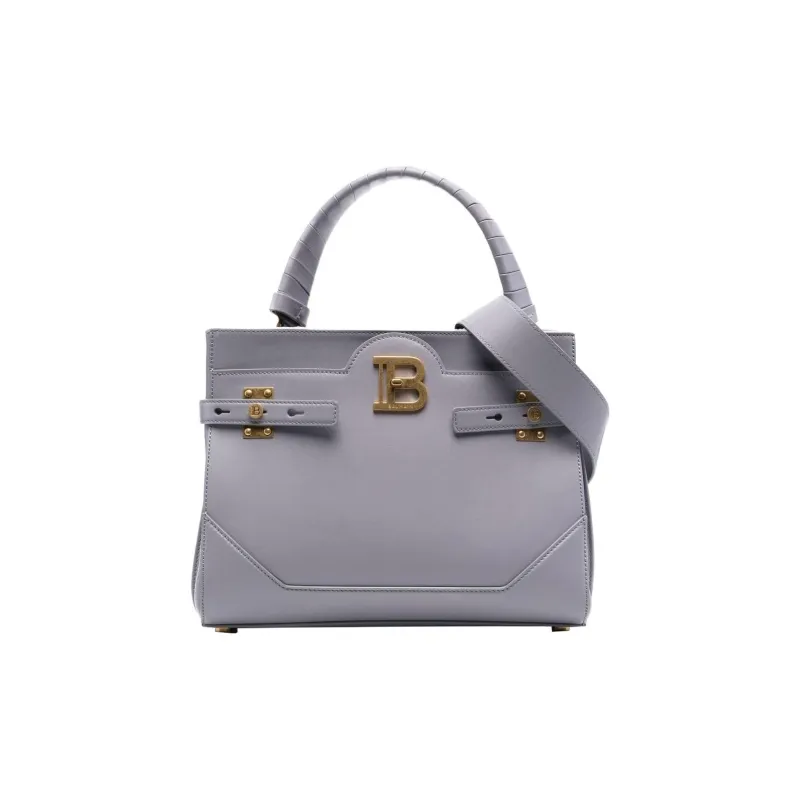 BALMAIN Log Plaque Top Handle Bag-0