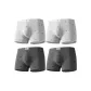 4-Pack Gift Box Set (Dark Gray+Dark Gray+Light Gray+Light Gray) 100% cotton Antibacterial Breathable