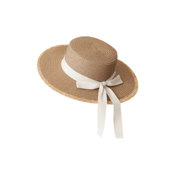 IOTS Sweet Style Small Face Pastoral Style Fashion Polyester Sun Protection Hats Women's