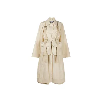 Jacquemus Trench Coat Women's Light Beige