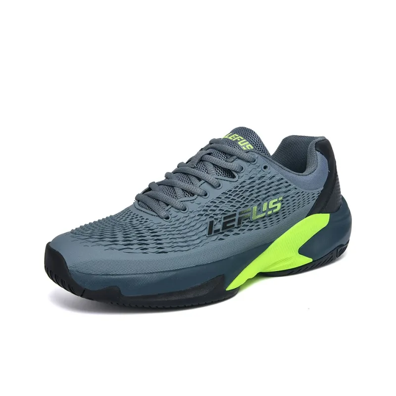 LEFUS Shock Absorbers With Slip Resistant And Abrasion Resistant Properties Low Top Tennis Shoes Unisex-8