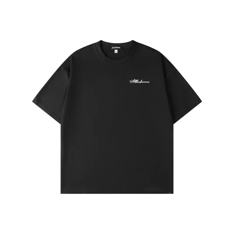 DIEMME Crew Neck Short Sleeved T Shirts Unisex-1