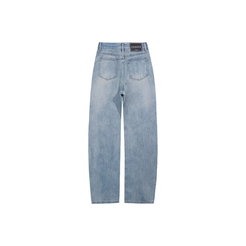 SNOOPY Jeans Women's Light Blue-1