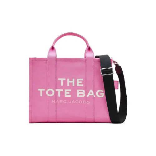 MARC JACOBS Cotton Canvas Tote Bag, Shopping Bag, Crossbody Bag, Handbag Medium Size Women's Bowknot Pink