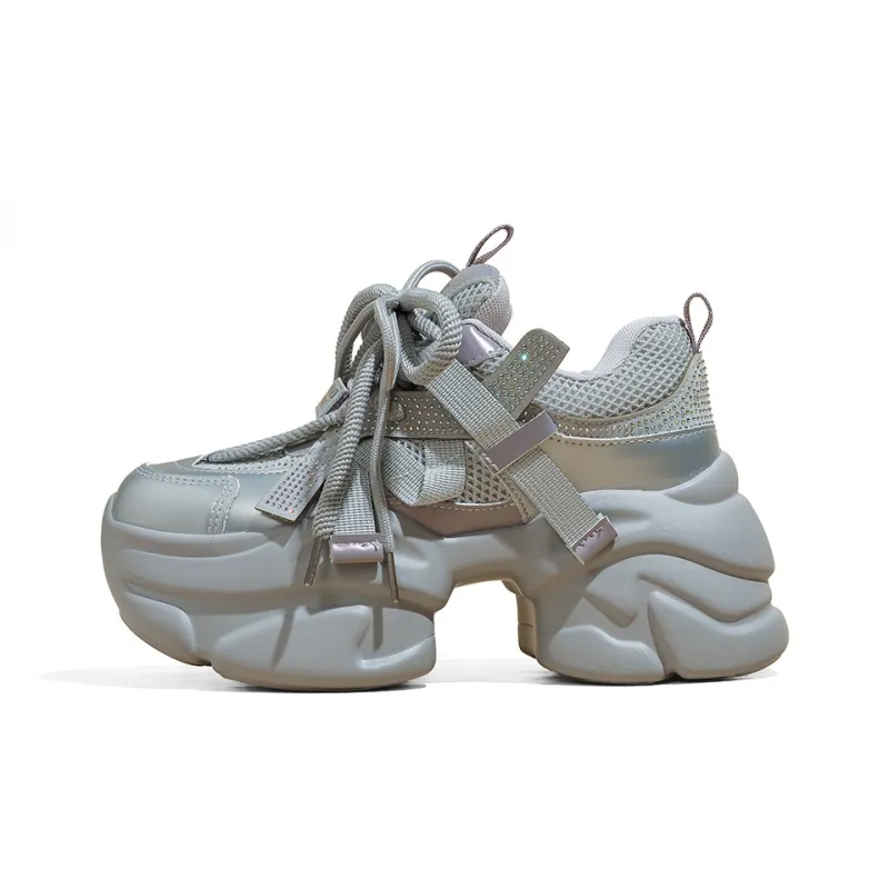 A Poinsettia Princess Chunky Sneakers Women's-5