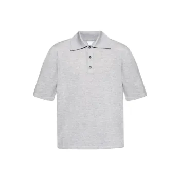 Bottega Veneta Polo Shirt Men's Gray