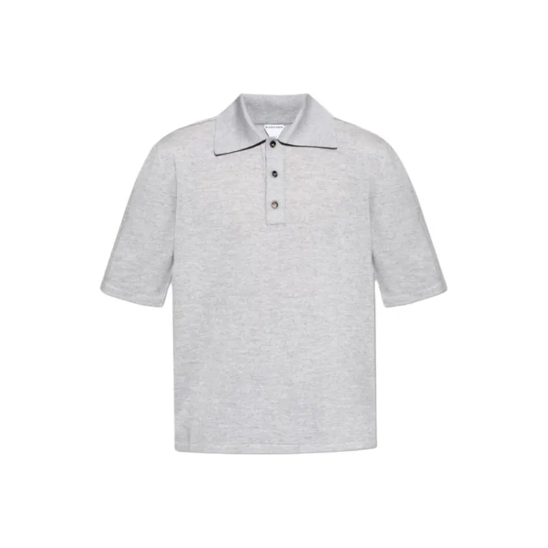 Bottega Veneta Polo Shirt Men's Gray-0
