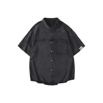 FCB ARCELONA Shirt Unisex Black Gray