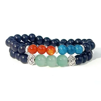JUANLAN Wooden Bracelets Unisex