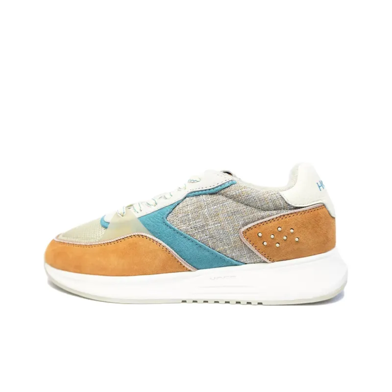 HOFF LOMBARD Anti Slip Wear Resistant Low Top Casual Shoes Women's Brown Blue-0