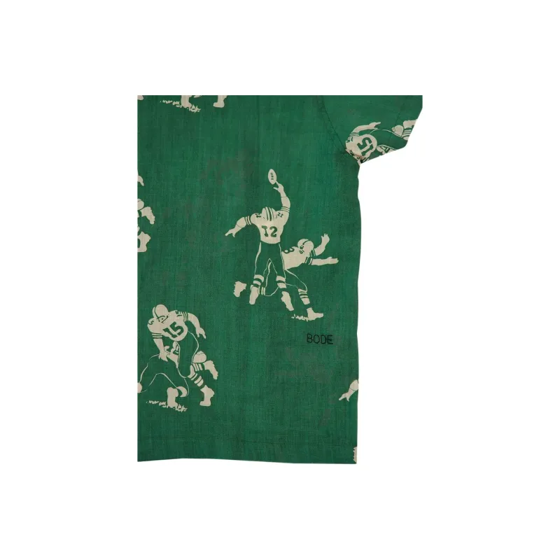 BODE Football pattern Shirt-4