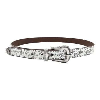 JEANSWEST Artificial Leather PU Leather Belts Women's 3CM