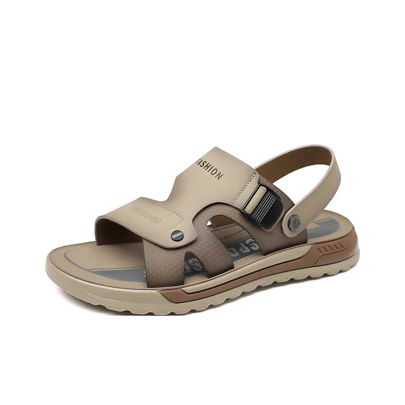 Eminu Beach Sandals Men Black-6