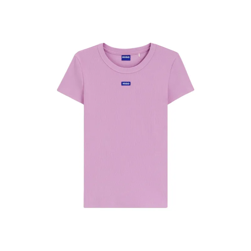 HUGO BOSS Regular T Shirt Women's Pink-0