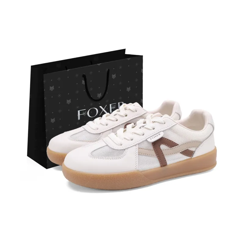 FOXER Anti Slip Wear Resistant Low Top Casual Shoes Women's-4