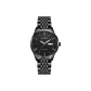 Black Case Black Dial Steel Band