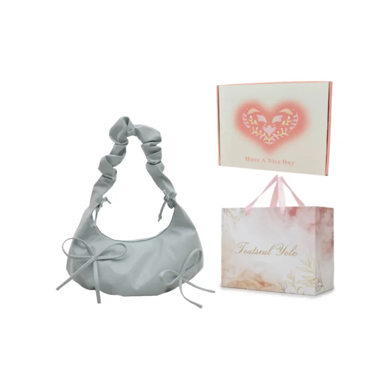 TOUTSEUL YOLO PU Handbag Women's Pink White Silver Blue-28