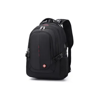 CROSSGEAR Fabric Backpack Unisex Black