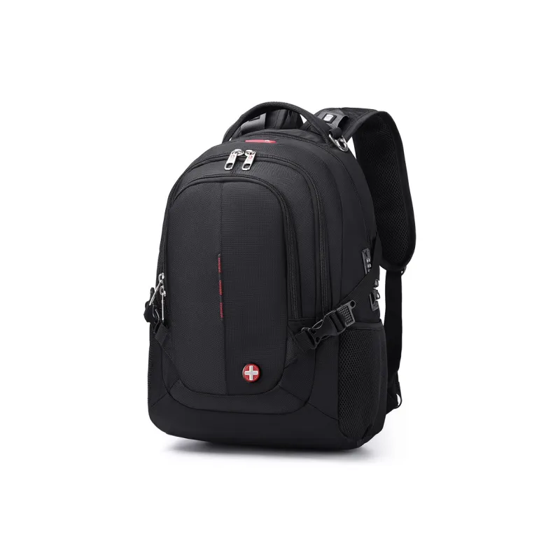 CROSSGEAR Fabric Backpack Unisex Black-0