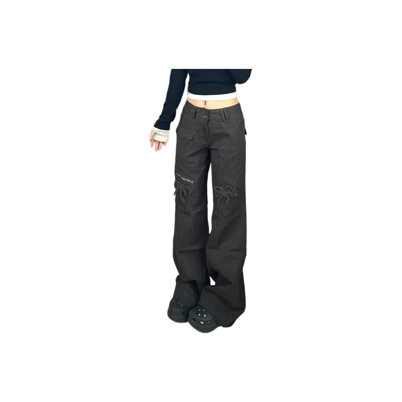 KSEK Cargo Pants Unisex Dark Gray[High Quality, American Vintage]-0