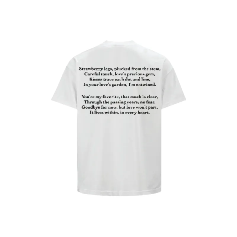 DAND T Shirts Unisex White-1