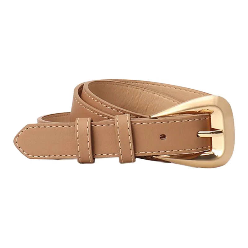 JEANSWEST PU Leather Belts Women's 2.3CM-10