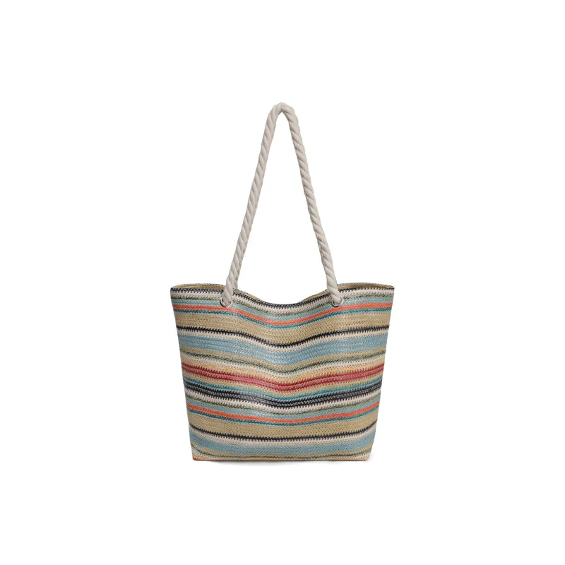 PT'SON Fabric Underarm Shoulder Bag Regular Women's Blue-6