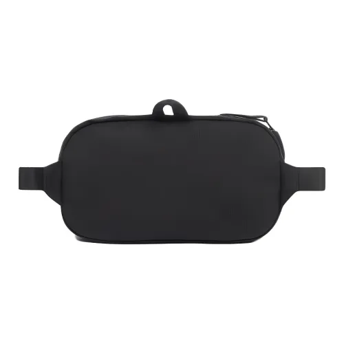 STONE ISLAND Polyamide Crossbody Fanny Pack Unisex Black