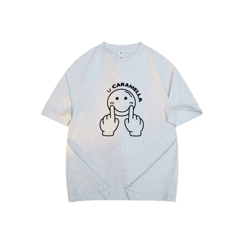 Caramella Drop Shoulder Sleeve T Shirt Women's-4