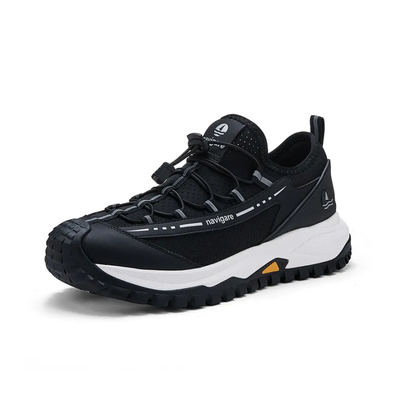 NAVIGARE Low Top Casual Shoes Men's Black-1