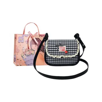 PARK DANCE Fabric Shoulder Bag Women's Multicolor